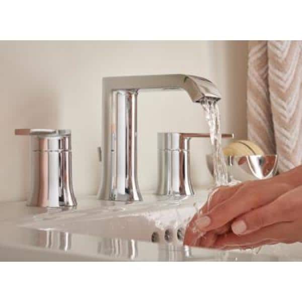 Moen 84763 Genta 2 Handle Bathroom Faucet for sale online 