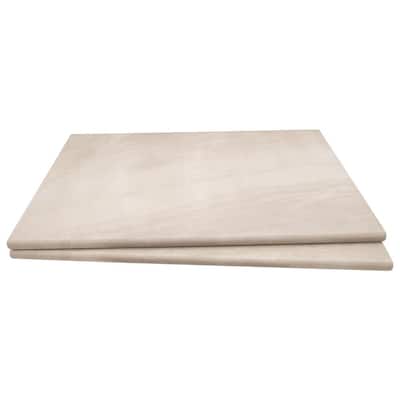 Praia Crema 0.79 in. x 13 in. x 24 in. Brown Porcelain Pool Coping (26 Pieces/56.33 sq. ft./Pallet)