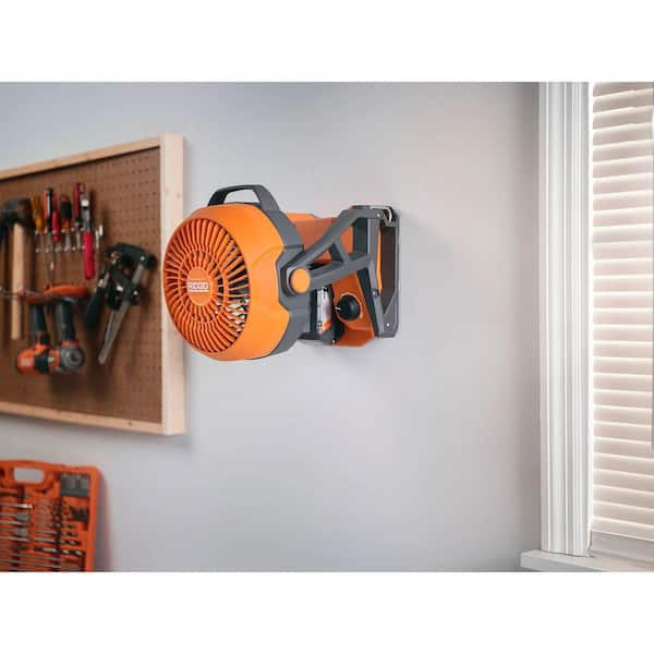 RIDGID - 18V Cordless Jobsite Fan Kit with 4.0 Ah Battery and Charger