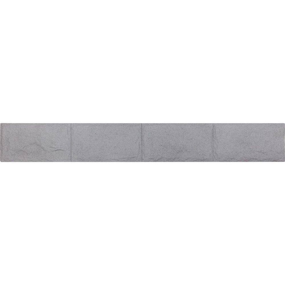 "EverStone Split-Face Cinder Block Faux Concrete Panel, 81 1/4""W x 9""H x 1 1/4""D, Dune" price history on PriceWatchPro