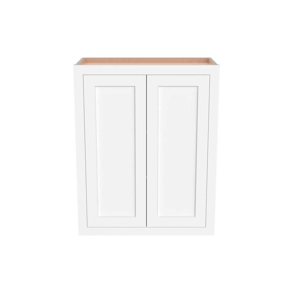 30 in. W x 13.5 in. D x 36 in. H Ready to Assemble Standard Wall Kitchen Cabinet in Beige Full Overlay Design price history on PriceWatchPro