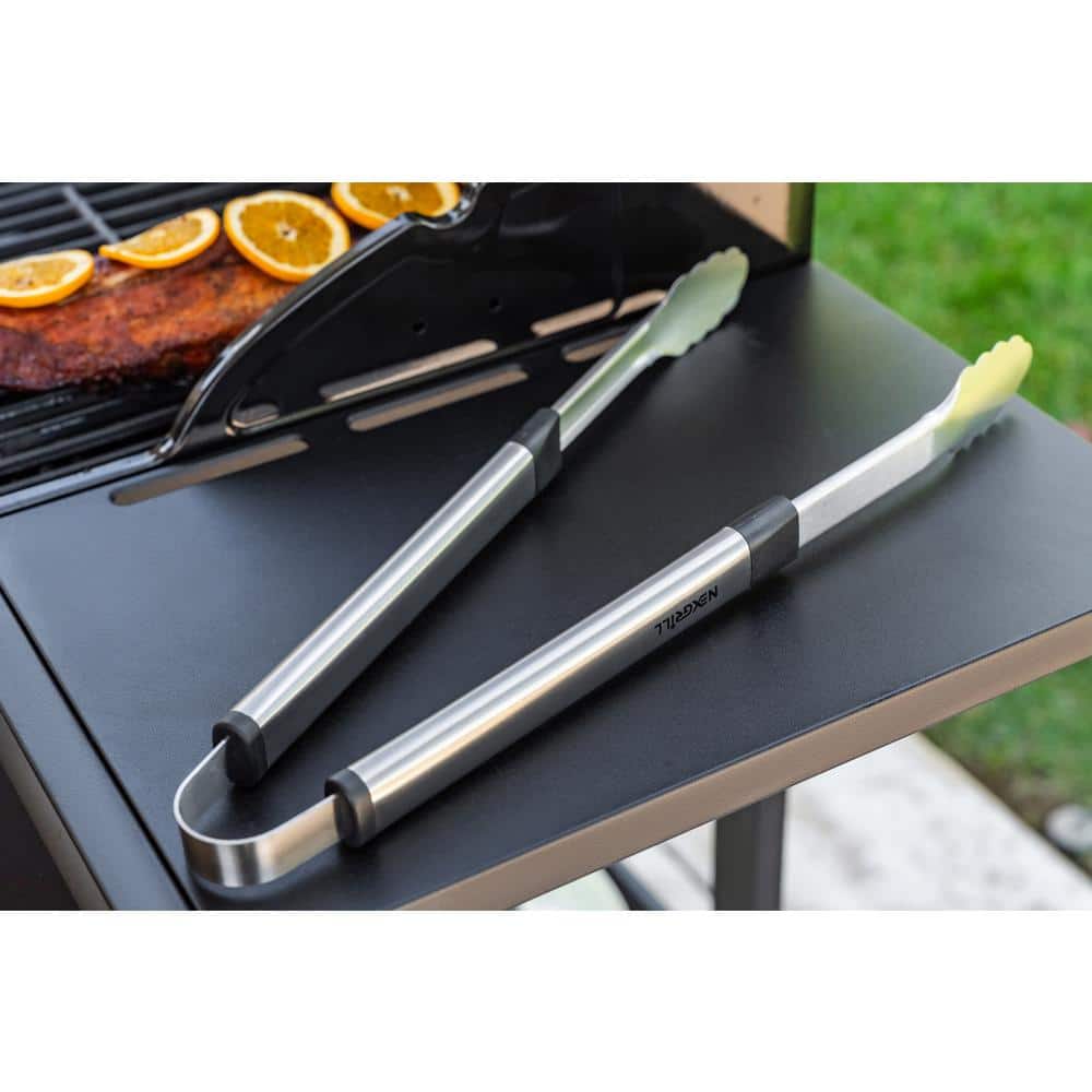 Nexgrill Grill Tool Set Stainless Steel Utensils Durable Outdoor Grilling (8-Piece)