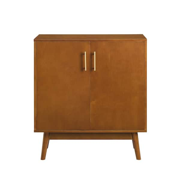 Welwick Designs 30 In Acorn Mid Century Modern Accent Cabinet Hd8496 The Home Depot 3927