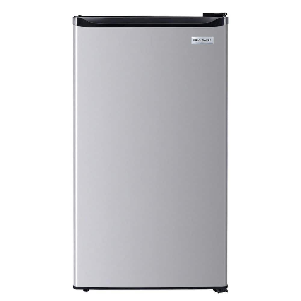 21 in. 4.4 cu. ft. Mini Refrigerator in Stainless Steel with Freezer