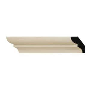 WM75 1.13 in. D x 1.25 in. W x 6 in. L Wood (Poplar) Panel Moulding Sample