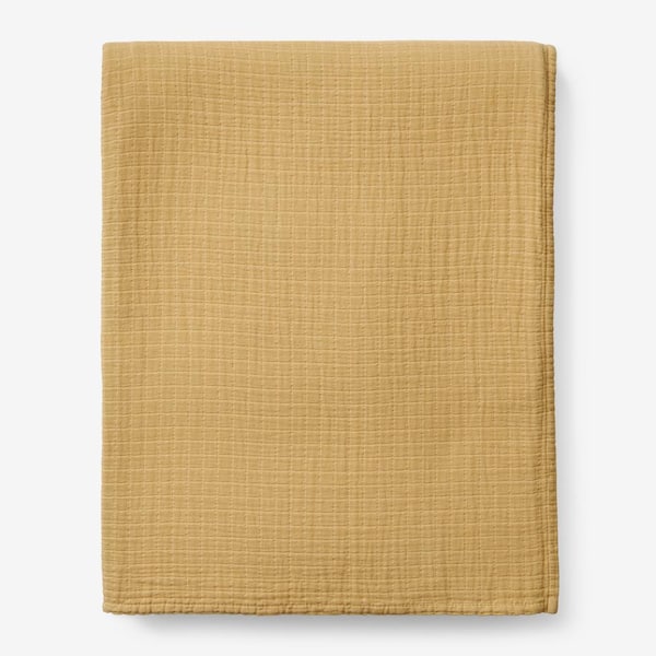 The Company Store Gossamer Gold Cotton King Blanket