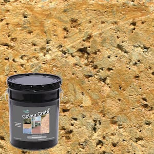 5 Gal. Sandstone Semi-Transparent Water-Based Exterior Concrete Stain