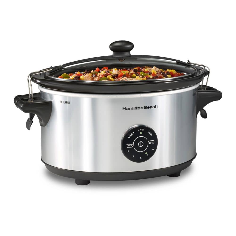 Stay or Go 7 qt. Silver Slow Cooker Programmable price history on PriceWatchPro