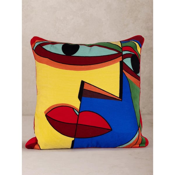 Anatolia Throw Pillow Cover-20 in. x 20 in.