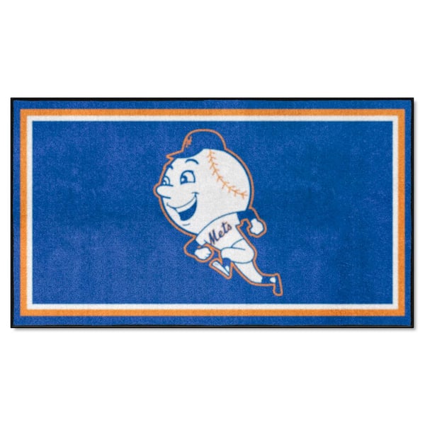 Fanmats New York Mets 4ft. x 6ft. Plush Area Rug