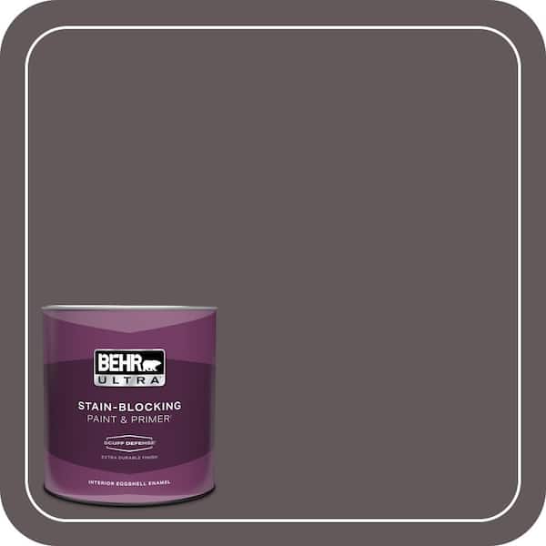 BEHR ULTRA 1 qt. #T14-10 Coffee Bar Extra Durable Eggshell Enamel Interior Paint & Primer