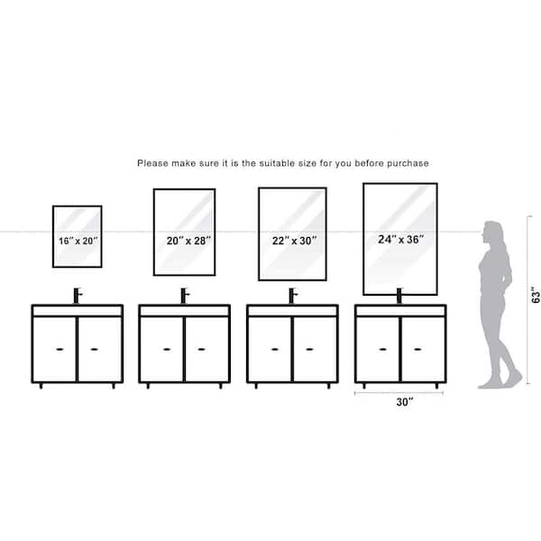 Bathroom Mirror Dimensions Rispa