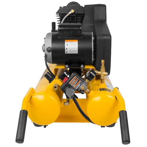 8 Gal. 155 PSI 1.9 HP Electric Dual Voltage Wheelbarrow Air Compressor
