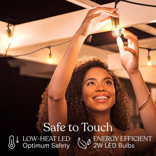 Brightech Ambience Pro Outdoor String Lights Smart Dimmer Plug Outdoor