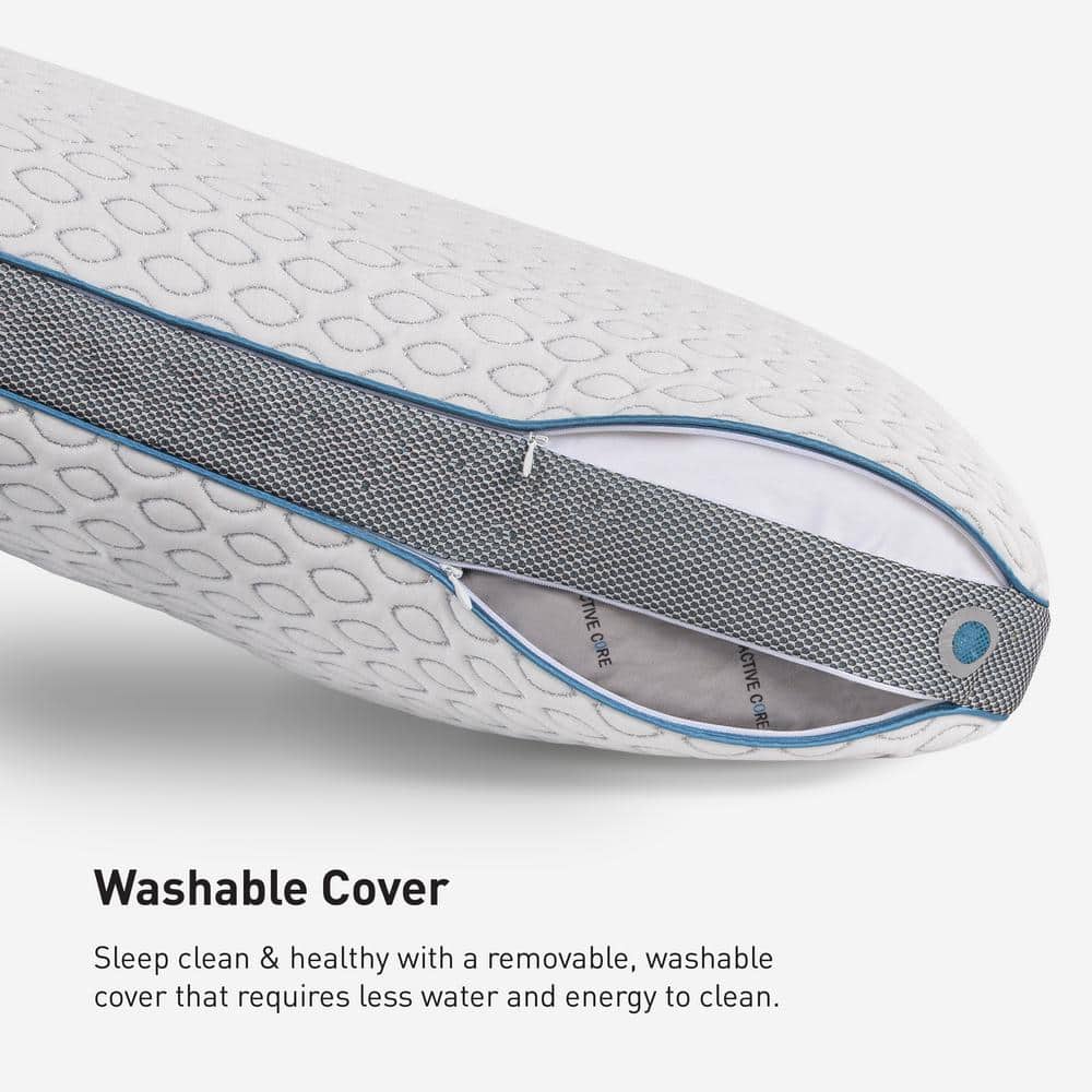 Frost 1.0 White and Gray Cooling Performance Pillow