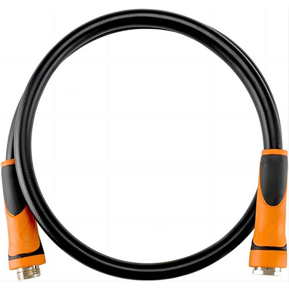 5/8 in. x 5 ft. Short Water Hose Heavy-Duty, Flexible, Light-Weight Hybrid 