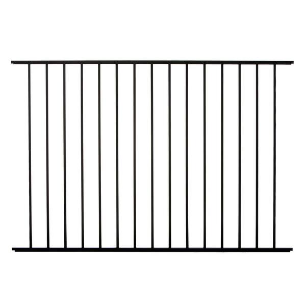 DIY Universal Fence Meriden 4 ft. H x 6 ft. W Aluminum Fence Panel