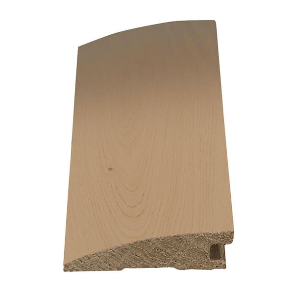 ASPEN FLOORING Bolivar 0.375 in. Thick x 2 in. Width x 77 in. Length Flush Reducer European White Oak Hardwood Trim