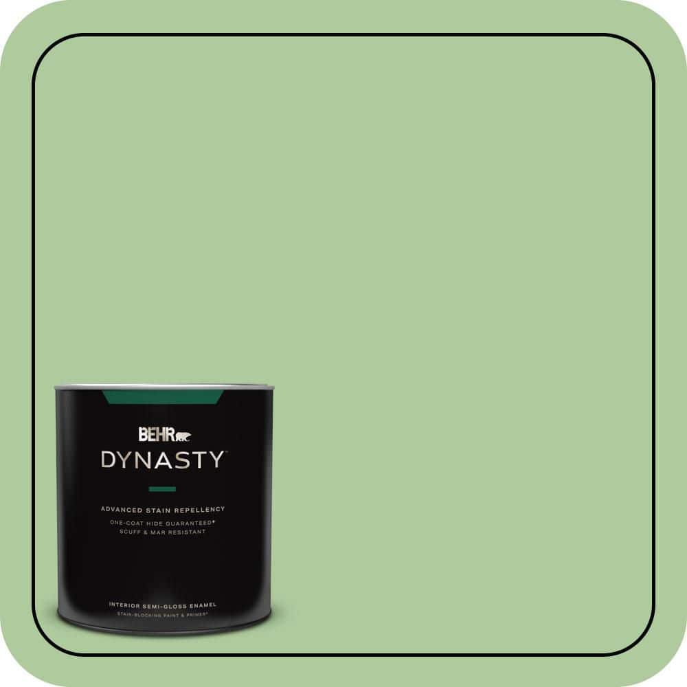 1 qt. #440D-4 Desert Cactus Semi-Gloss Enamel Interior Stain-Blocking Paint and Primer price history on PriceWatchPro
