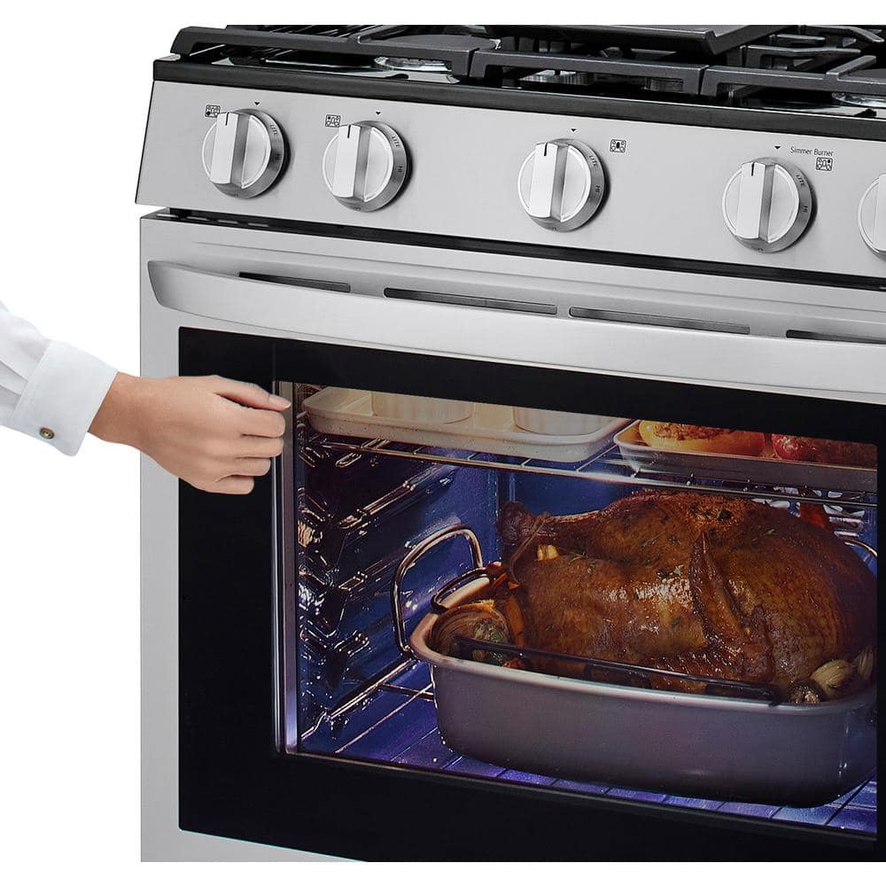 LG 30" Stainless Steel Smart Freestanding Electric Range
