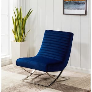 Ramsay Navy Accent Chair