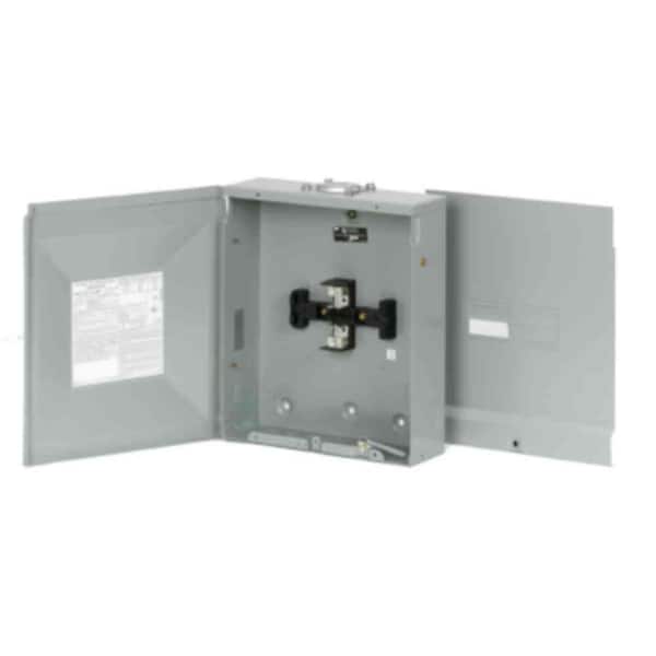 Eaton BR 125 Amp 4-Space 8-Circuit Outdoor Main Lug Loadcenter with Cover