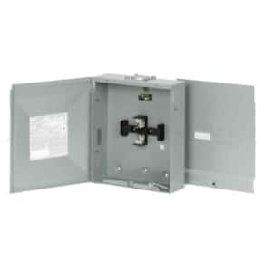 BR 125 Amp 4-Space 8-Circuit Outdoor Main Lug Loadcenter with Cover