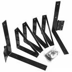 11051 Steel HD Gate Kit Black