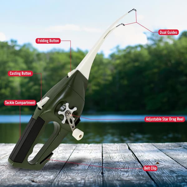 Pocket Fisherman All-In-One Portable Rod and Reel