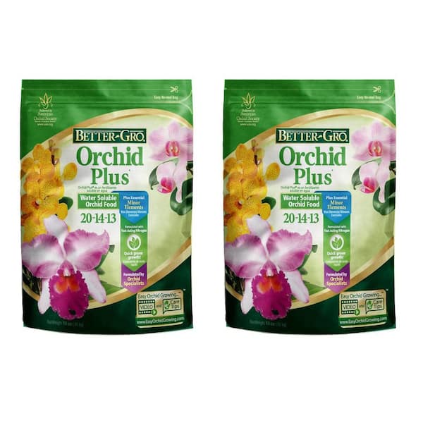 Better-Gro Orchid Plus 1 lb. Orchid Plant Food (2-Pack)