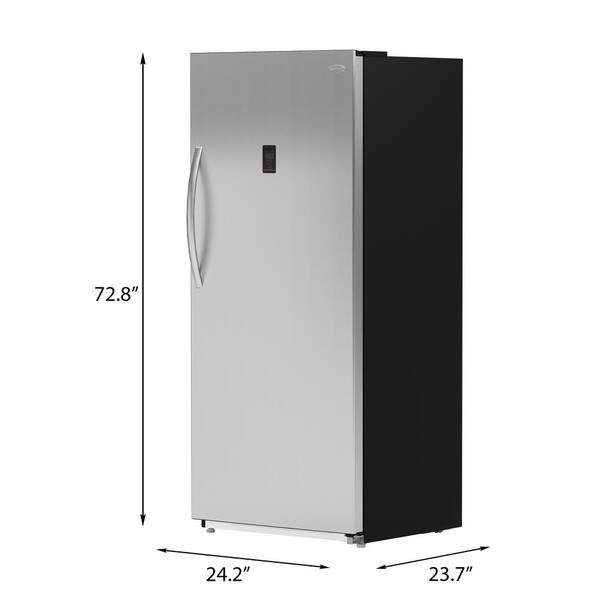 21 cubic foot freezer dimensions