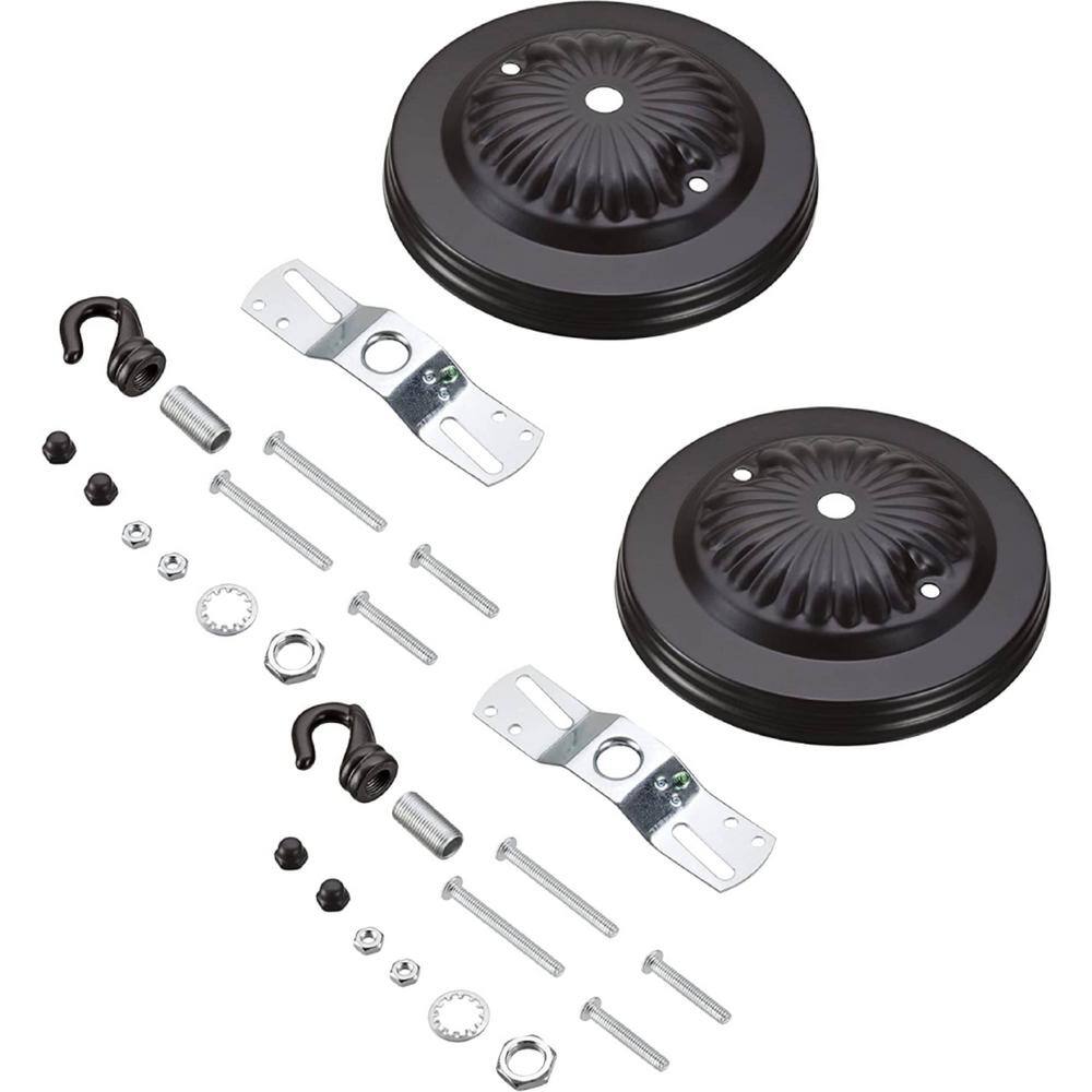 Oil Rubbed Bronze 5" Ceiling Fixture Canopy Kit