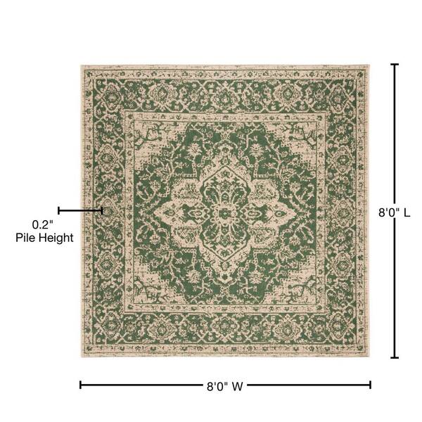 https://images.thdstatic.com/productImages/9b9b05e2-65f7-456b-889a-c017a61207d5/svn/green-cream-safavieh-outdoor-rugs-bhs137y-8sq-40_600.jpg