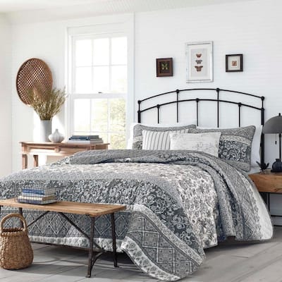 Full/Queen - Cotton Blend - Quilts - Bedding - The Home Depot