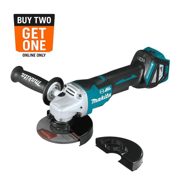 18V Brushless 4-1/2 in. / 5 in. Cordless Paddle Switch Cut-Off/Angle Grinder with Electric Brake (Tool Only)