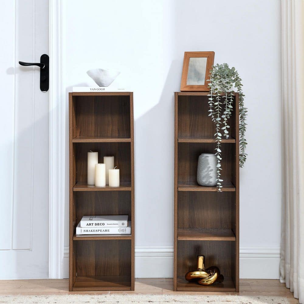 vintage style【shelf】VS-008 シェルフ・ディスプレイ台 walnut-seafuloy-media-storage-