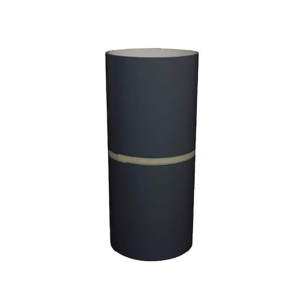 24 in. x 50 ft. Pacific Blue over White Aluminum Trim Coil