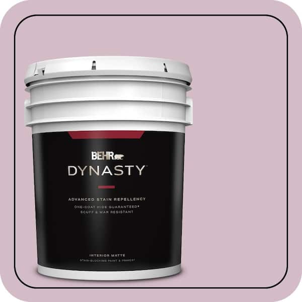 BEHR DYNASTY 5 gal. #T12-16 Queens Tart Matte Interior Stain-Blocking Paint & Primer