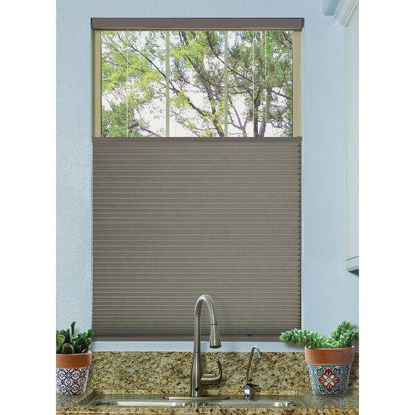 BlindsAvenue Antique Pewter Cordless Top Down Bottom Up Blackout 9