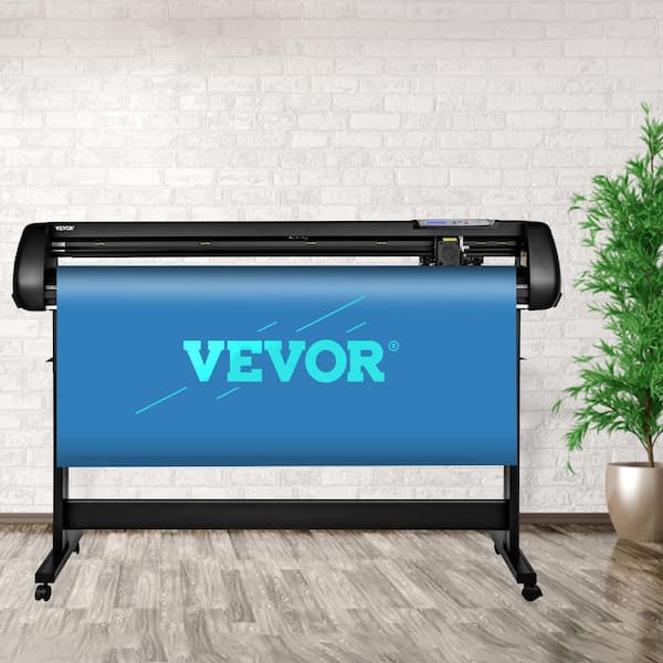 Vinyl Cutter Machine 53 in. Cutting Machine LCD Panel Vinyl Cutter Plotter Machine Bundle For Sign Making