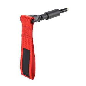 Red Decorative Tow Hook Strap with Universal Compatibility
