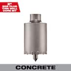 Milwaukee 2 in. x 2-13/16 in. Thin Wall SDS-PLUS Core Bit 48-20