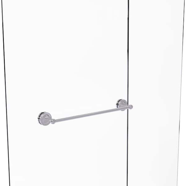 Prestige Regal 24 in. Over-the-door Shower Door Towel Bar in Polished Chrome