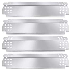 Silver Stainless Steel Grill Replacement Heat Plates (4-Pack)