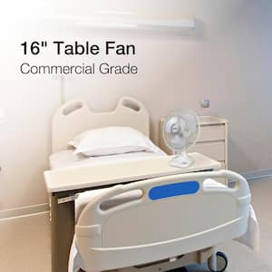 16 in. Oscillating Commercial Grade Table Fan