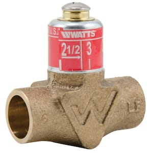1/2 in. Lead Free Brass Flow Control Valve for Tankless Water Heaters