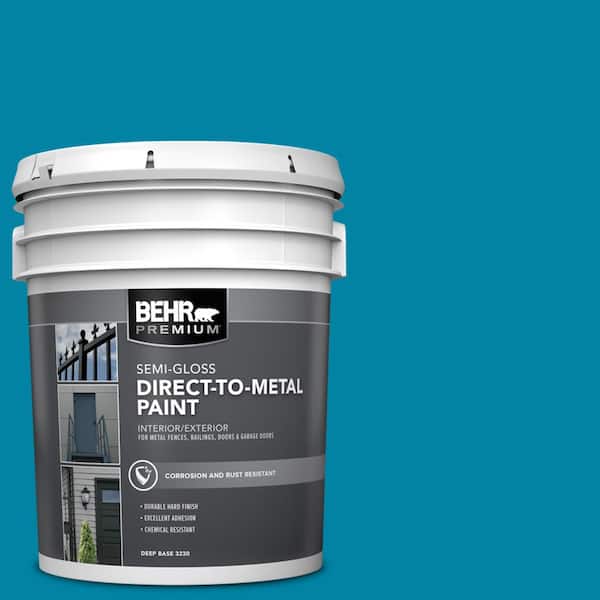 5 gal. #AE-45 Turbulent Sea Semi-Gloss Direct to Metal Interior/Exterior Paint