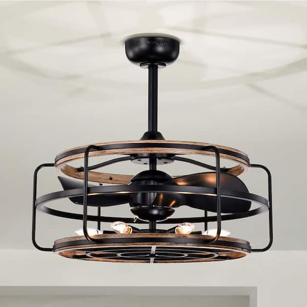 Warehouse of Tiffany Amable 26 in. 6-Light Indoor Matte