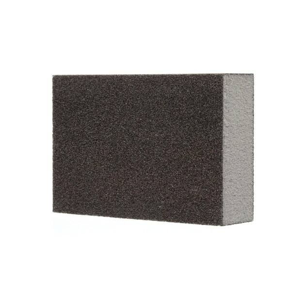3M 2-5/8 in. x 1 in. x 3-3/4 in. 60 Grit Sanding Sponge Medium (4 Cases of 12-Packs)