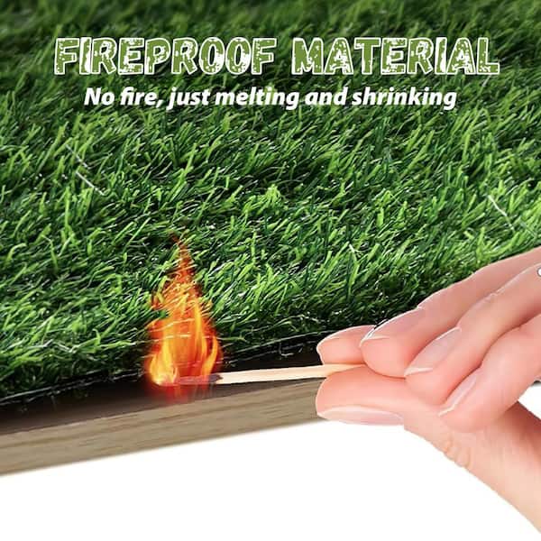 Kingdely 6.6 ft. x 10 ft. Green Artificial Grass Sod TCHT-XLH0999
